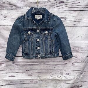 Disney Kids Minnie Mouse Denim Jacket Size 2